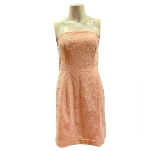 Vineyard Vines Coral Strapless Dress